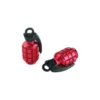 BOUCHONS VALVE GRENADE Rouge / La Paire 1 BOUCHONS VALVE GRENADE Rouge / La Paire -Magasin De Vélos bouchons valve tun r grenade rouge la paire