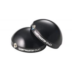 Embouts De Guidon STMARTIN Aluminium Noirs