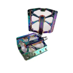 Pédales ICE FAST Aluminium CNC 9/16e Neochrome -Magasin De Vélos pedales ice fast aluminium cnc 916e neochrome 3