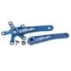 PEDALIER INSIGHT 5 POINTS 165MM BLUE -Magasin De Vélos pedalier insight square 165mm blue