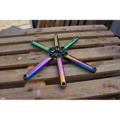 PEDALIER KHE MVP RHD 170MM 8T Oil Slick 11 PEDALIER KHE MVP RHD 170MM 8T Oil Slick -Magasin De Vélos pedalier khe mvp rhd 170mm 8t oil slick 4