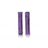 Poignées Demolition Axes Flangeless Noir Violet Marble -Magasin De Vélos poignees demolition axes flangeless noir violet marble