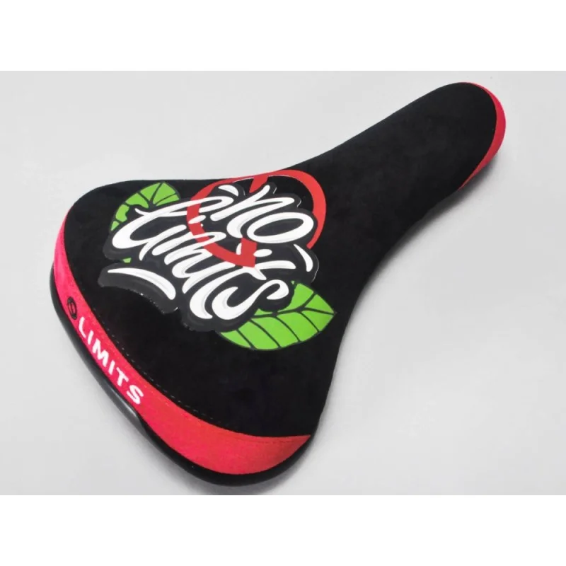 Selle Mafia Bike No Limits Patch Noire-Rouge 4 Selle Mafia Bike No Limits Patch Noire-Rouge – Image 2