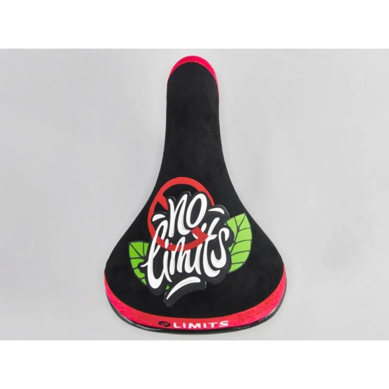 Selle Mafia Bike No Limits Patch Noire-Rouge 3 Selle Mafia Bike No Limits Patch Noire-Rouge